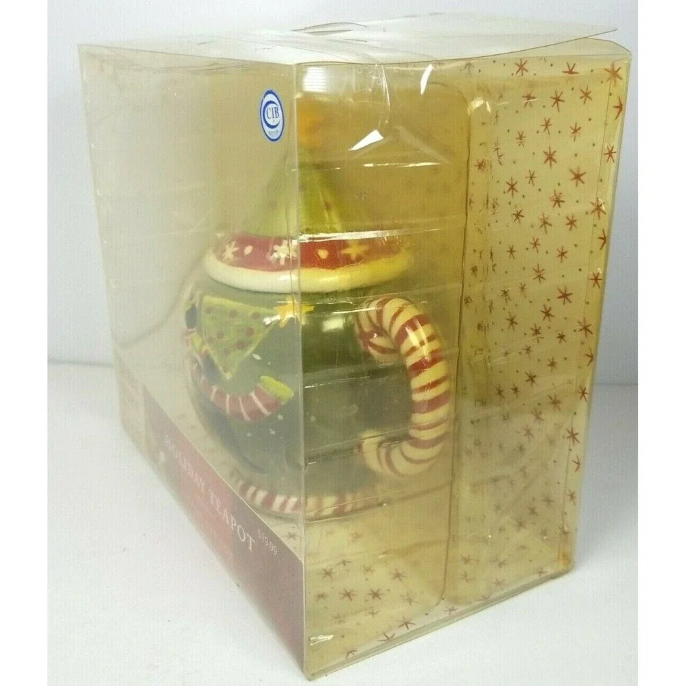 Debbie Mumm Holiday Teapot 